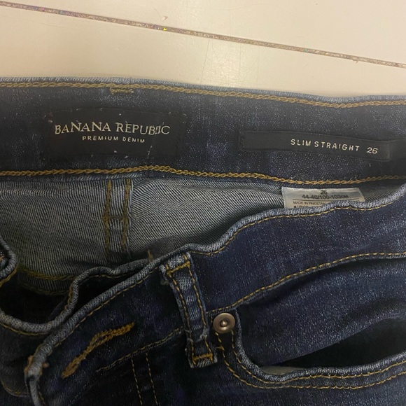 Banana Republic Slim straight jeans - Size 26 - Picture 5 of 5